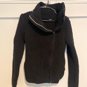 Gap thick knit zip up